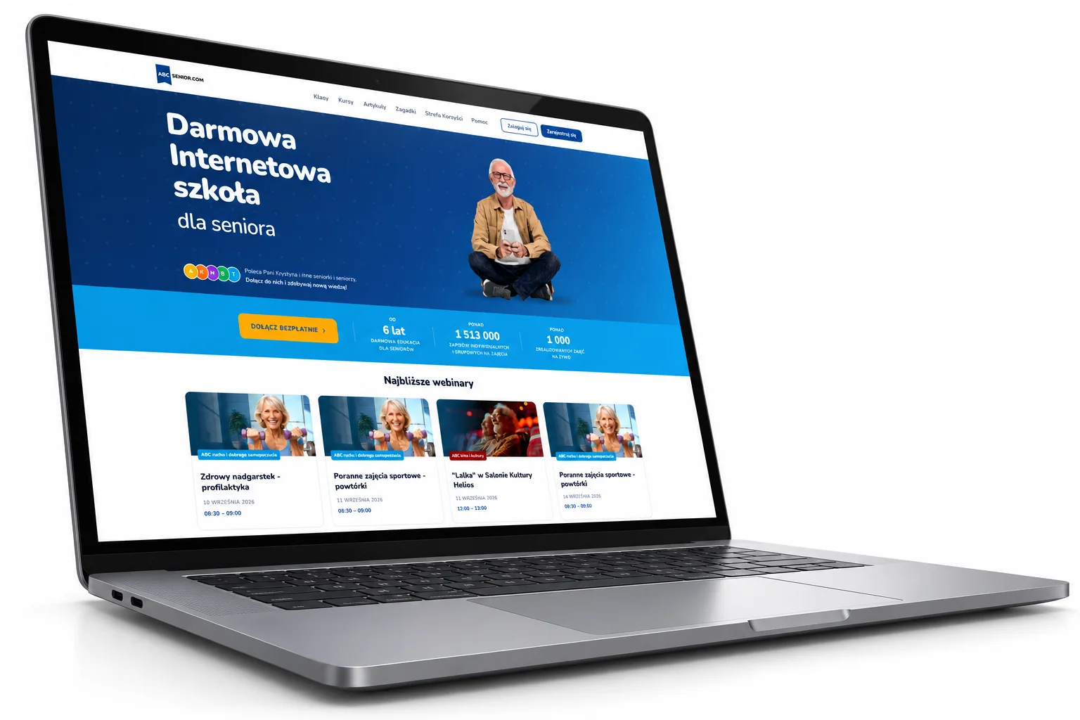 ABCsenior.com — platforma edukacyjna dla klientów 60+